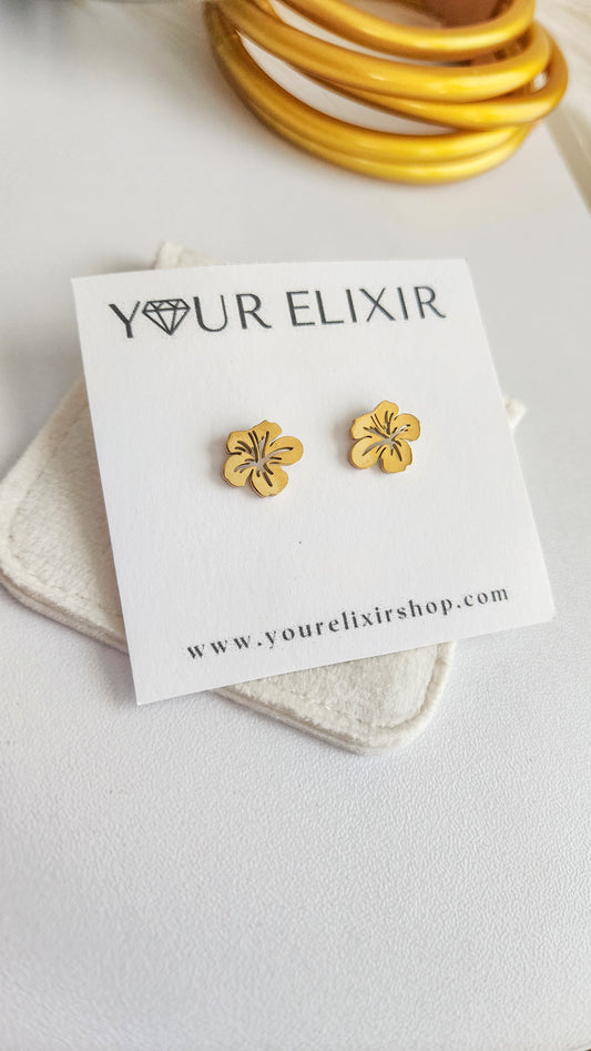 Amapola 🌺 Flower Stud Earrings