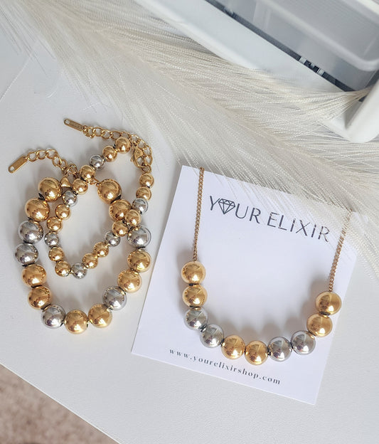 Collar bicolor Juliette