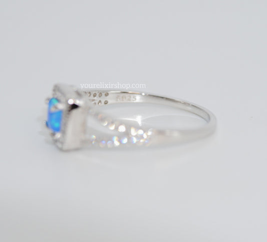 Sterling Silver Aqua Dreams Ring
