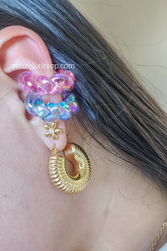 Puño de oreja estilo años 90