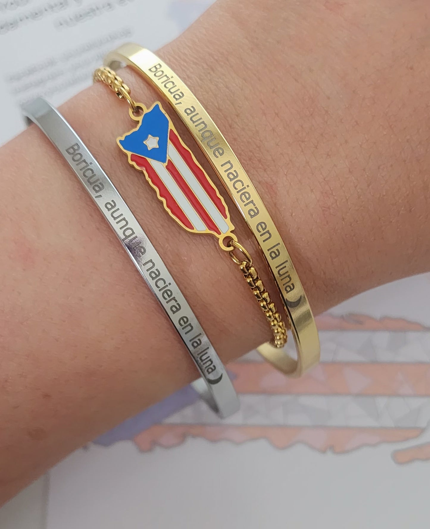 Boricua, aunque naciera en la luna Bracelet *Limited Edition*