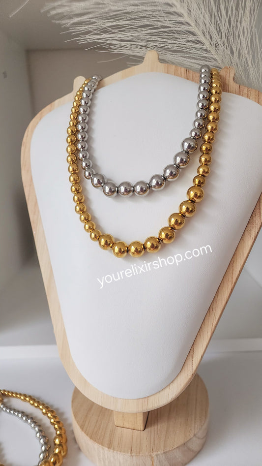 Noelia Beaded Necklace