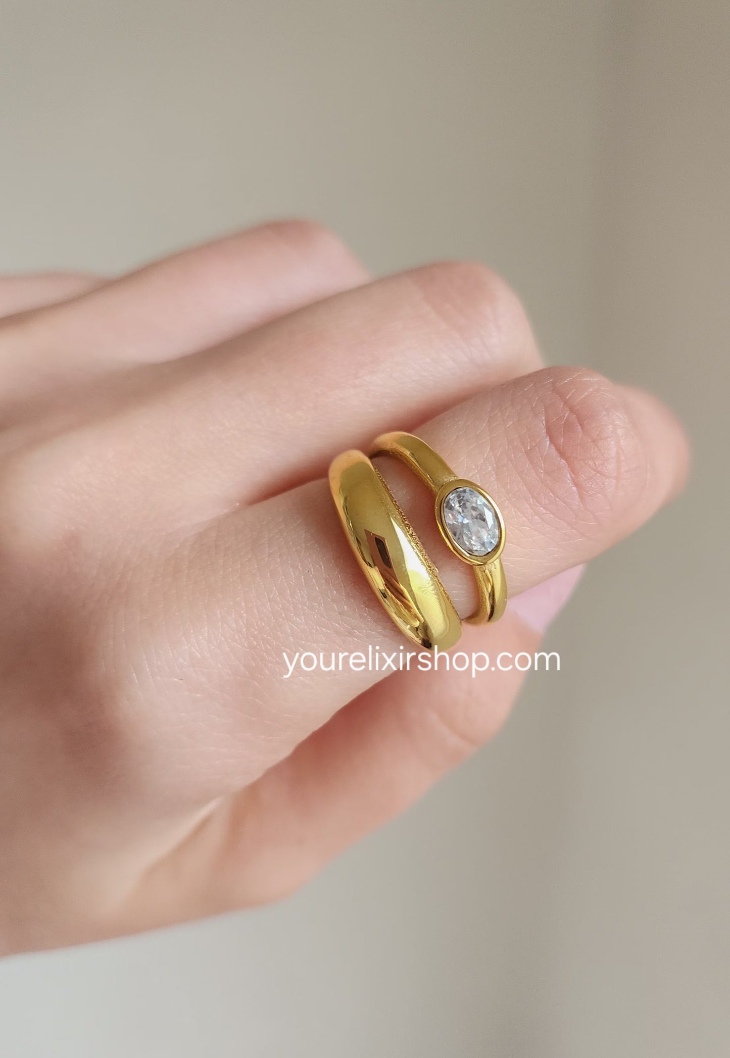Duo luxe Ring