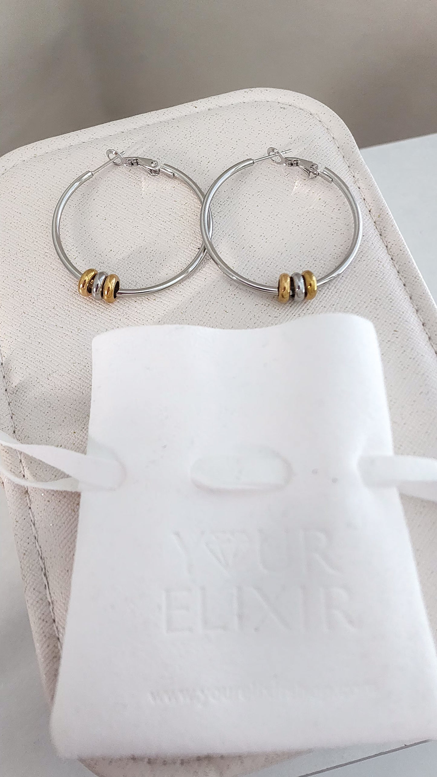 Aura Hoop Earrings