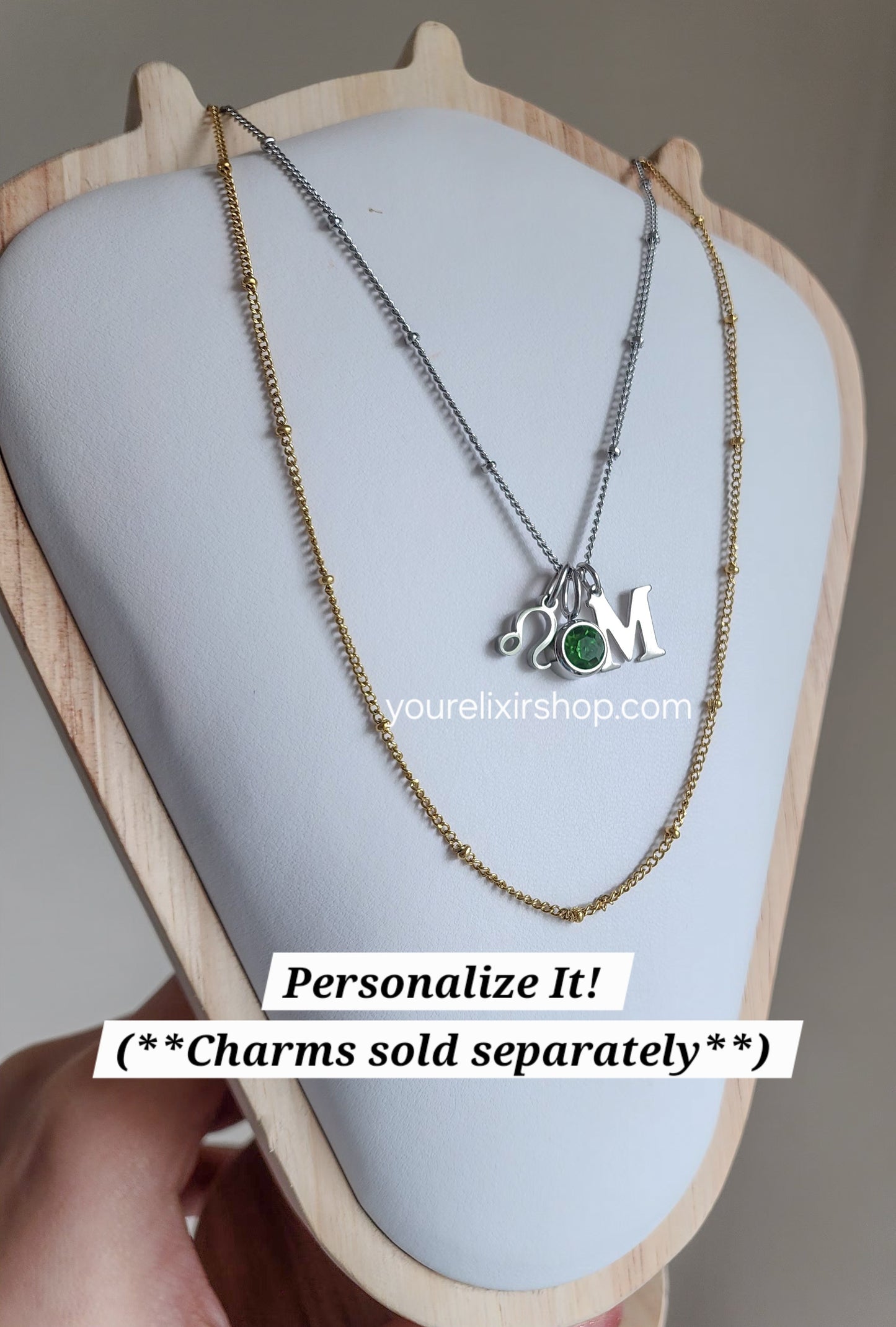 Beaded chain **Necklace Only**