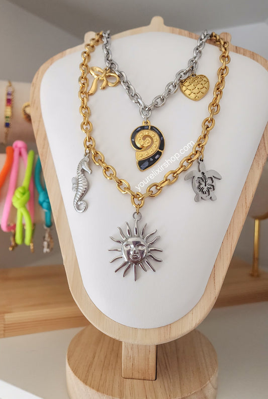 Creat Your own Elixir Chunky Necklace Only