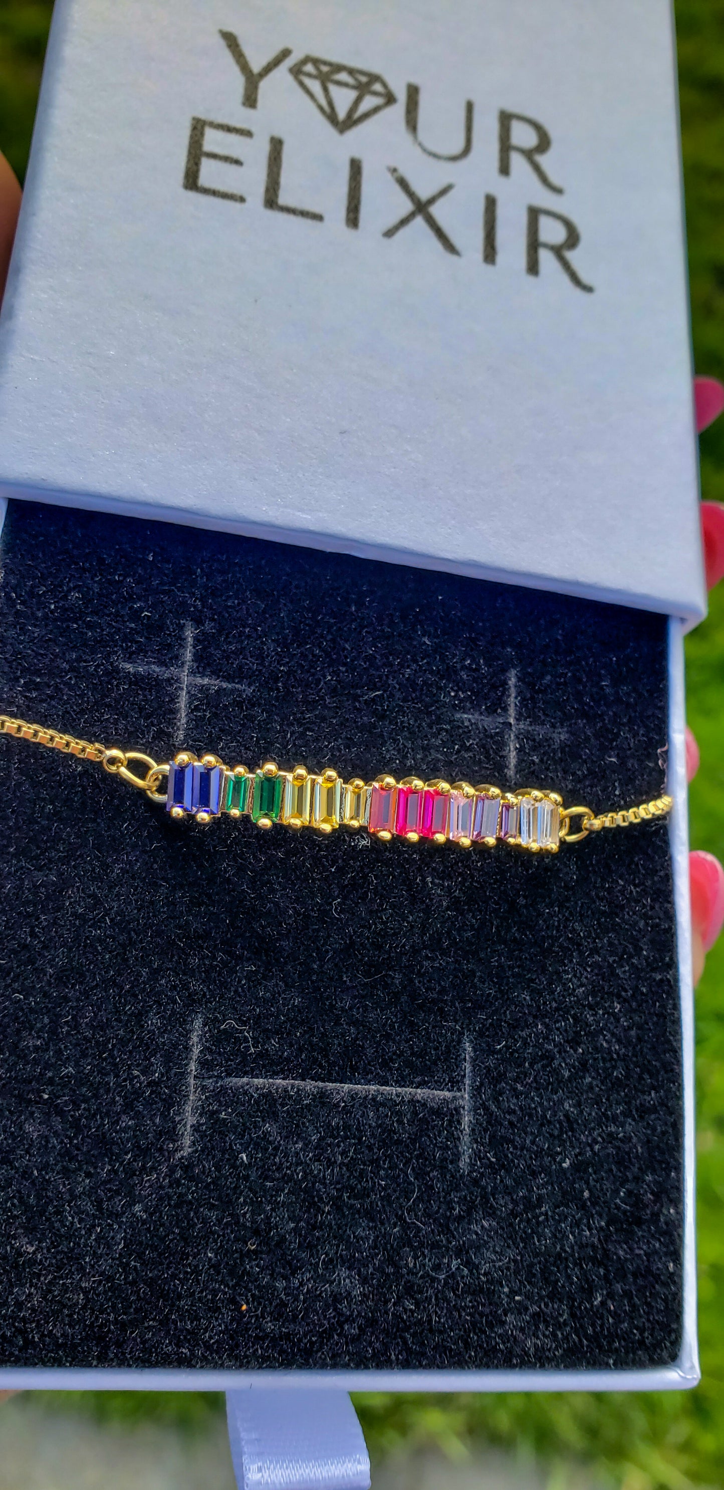 Prismatic bracelet
