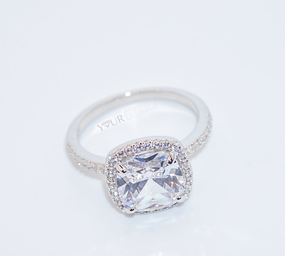 Sterling Silver Royalty Wedding Ring