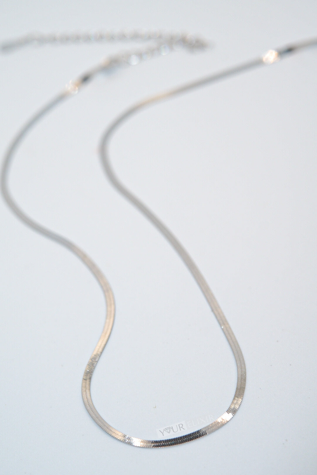Sterling Silver Adjustable Choker Necklace