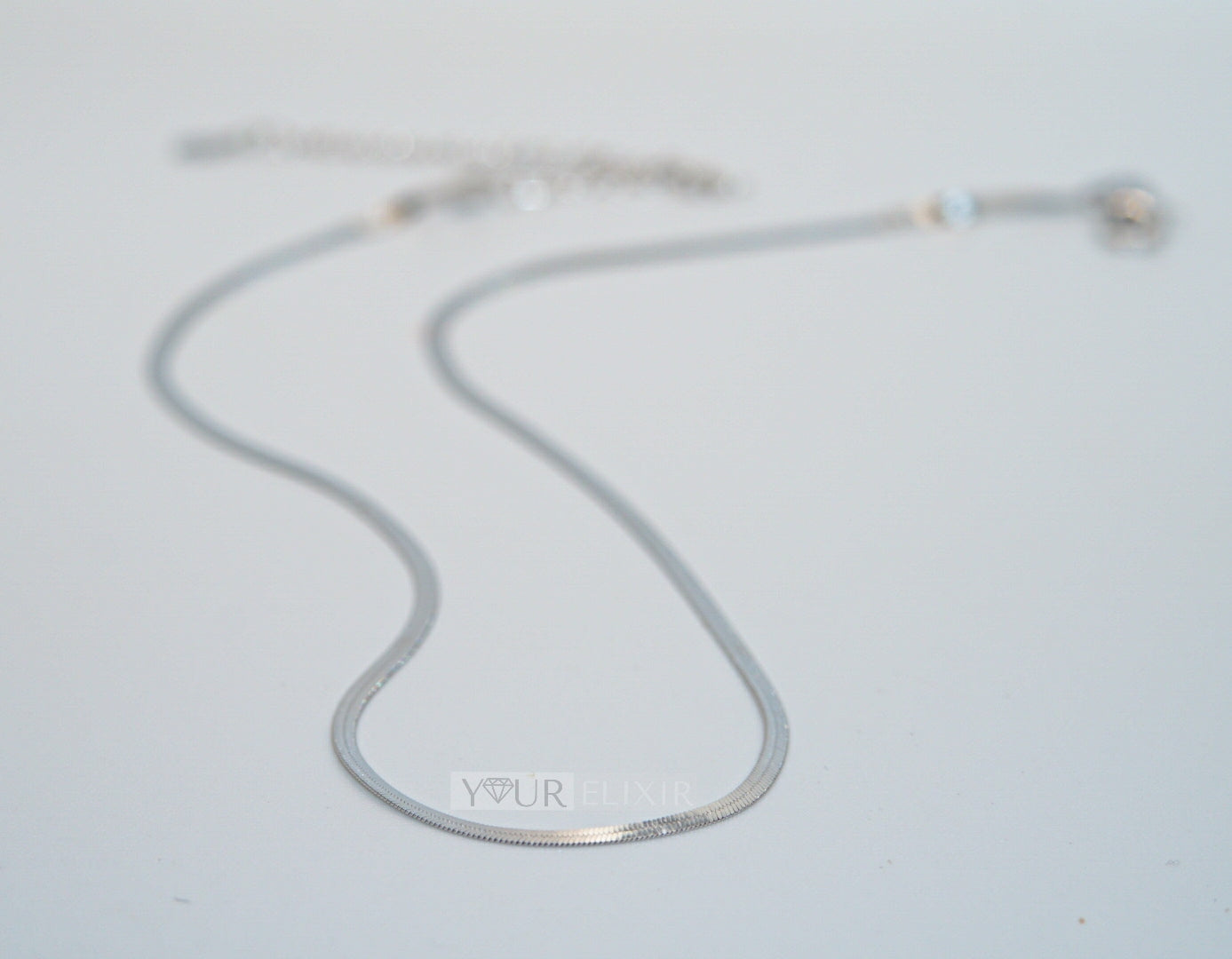 Sterling Silver Adjustable Choker Necklace