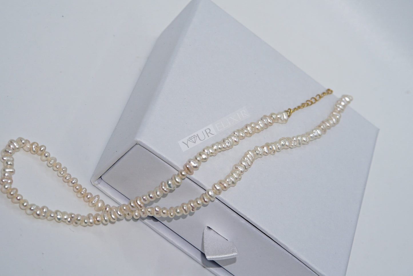 Sterling Silver pearl Necklace
