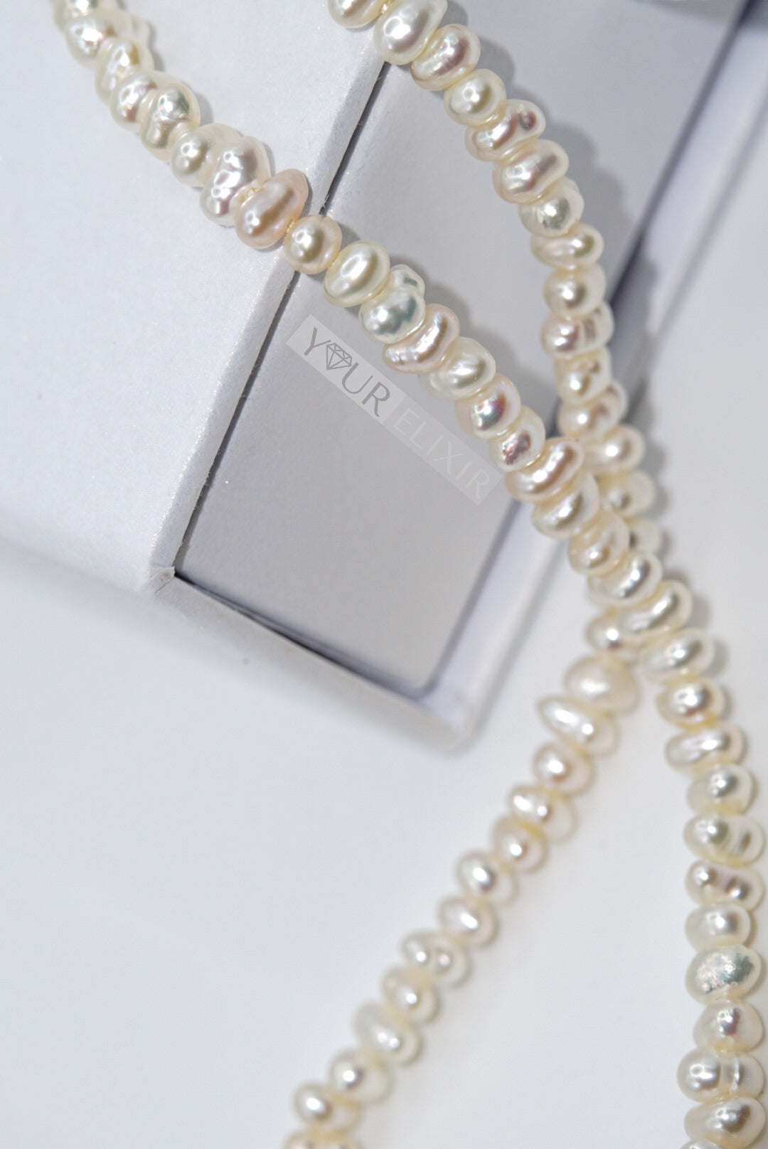Sterling Silver pearl Necklace