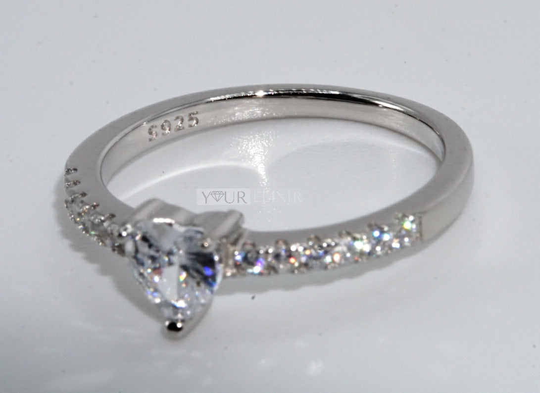 Sterling Silver My Heart Ring