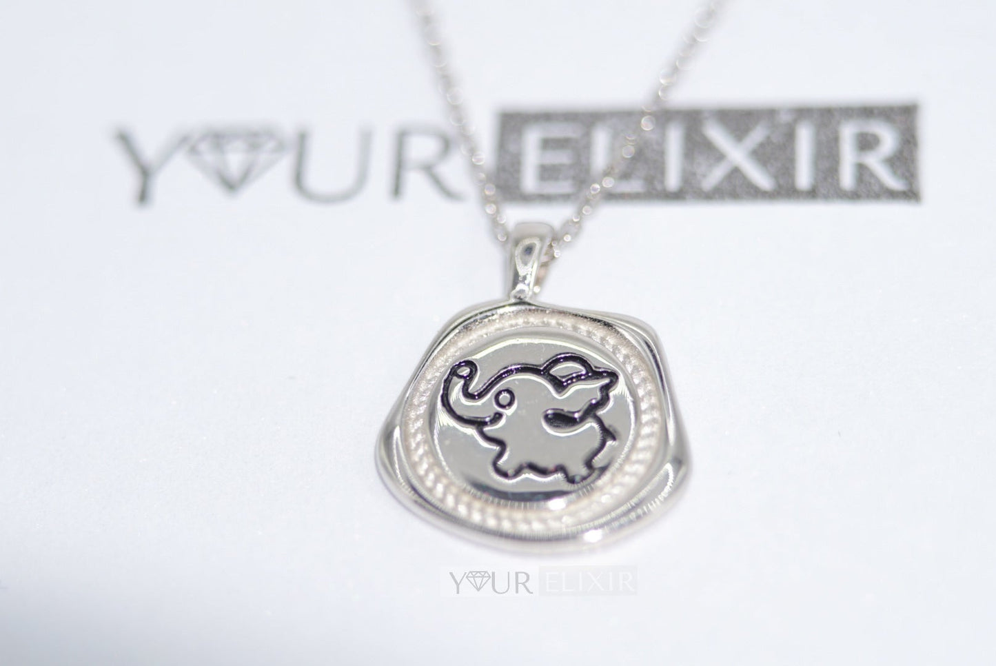 Sterling Silver Baby Elephant