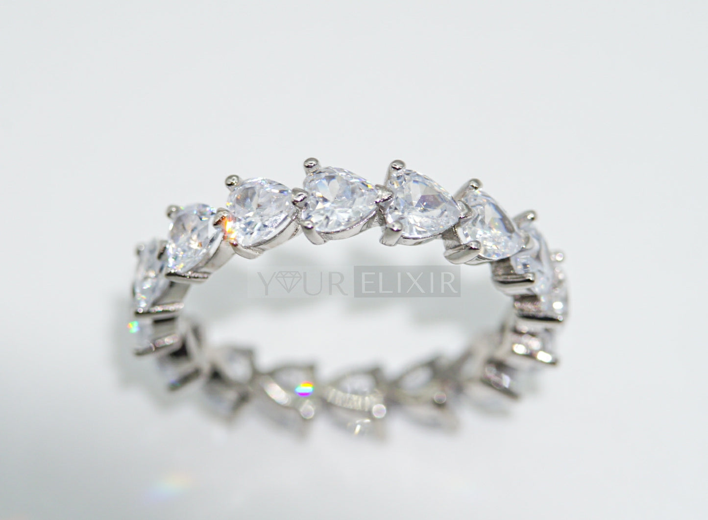 Sterling Silver Infinity Heart Ring