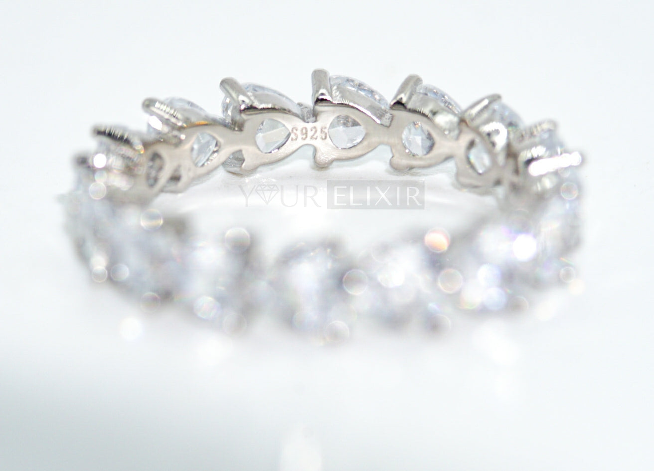 Sterling Silver Infinity Heart Ring