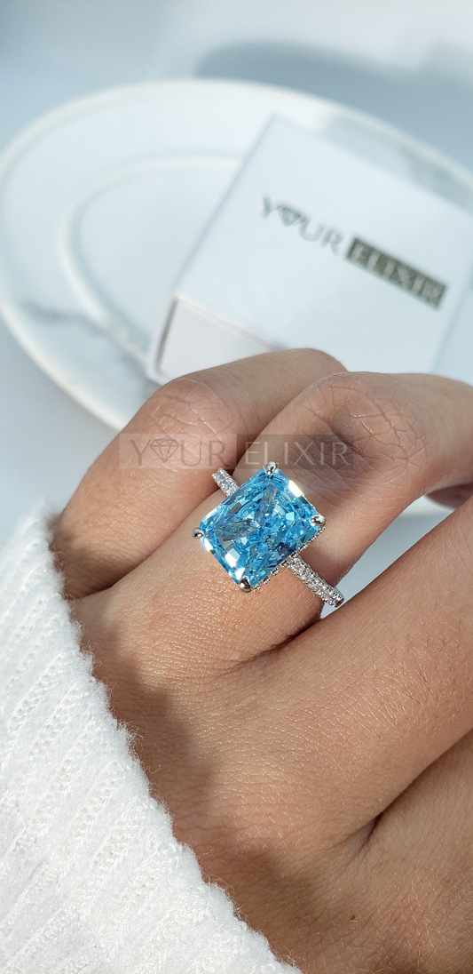 Anillo Olimpo de plata de ley