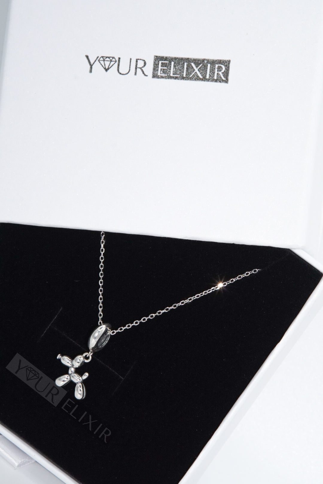Sterling Silver Doggy charm Necklace