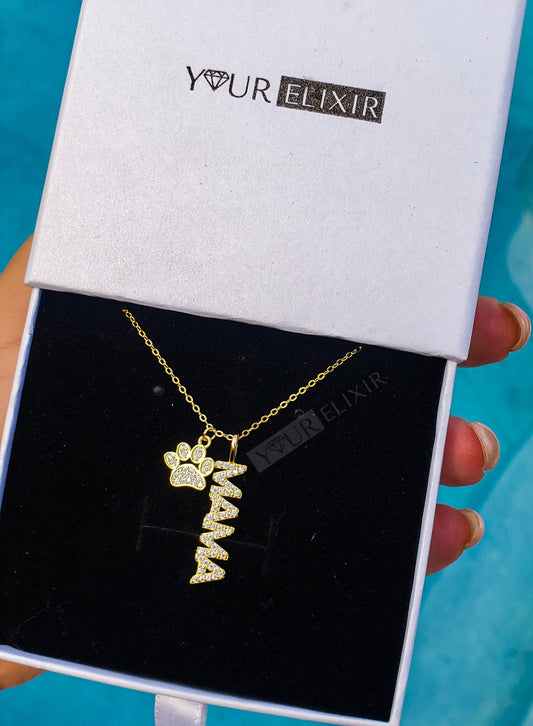 Collar precioso de mamá en plata de ley