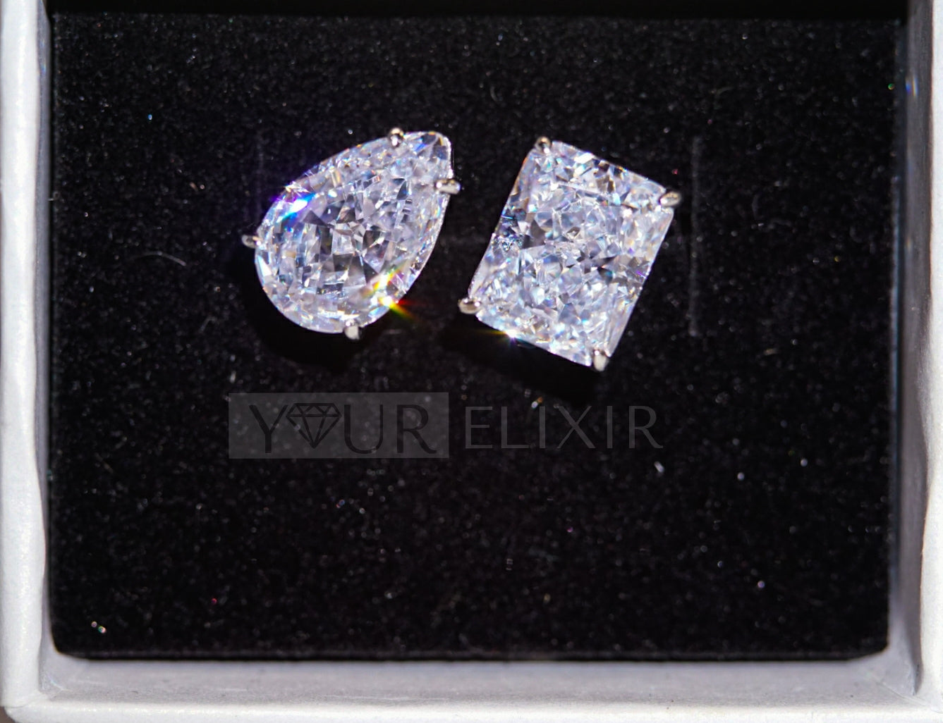 Anillo radiante de plata de ley