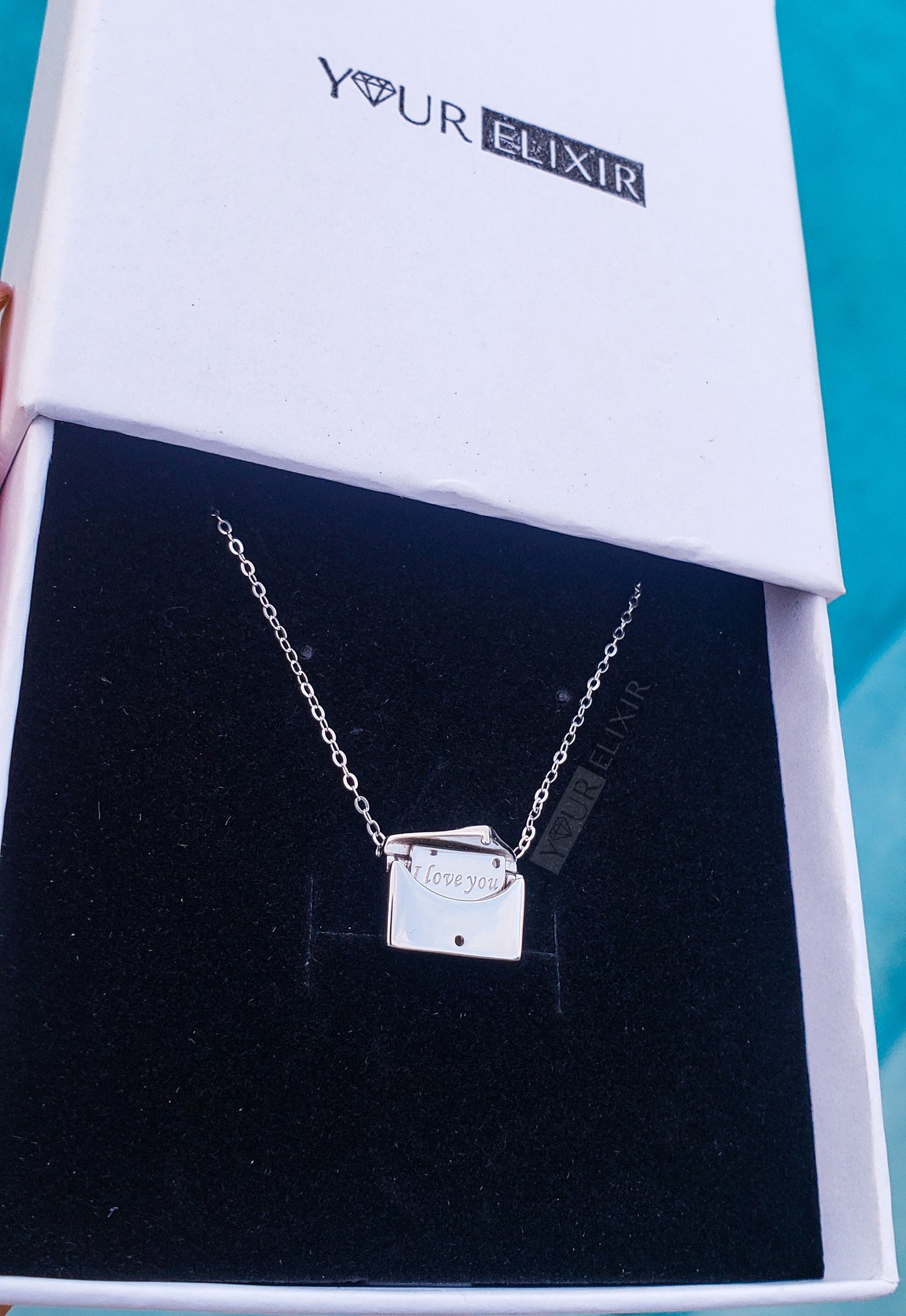 Sterling Silver Love Letter Necklace