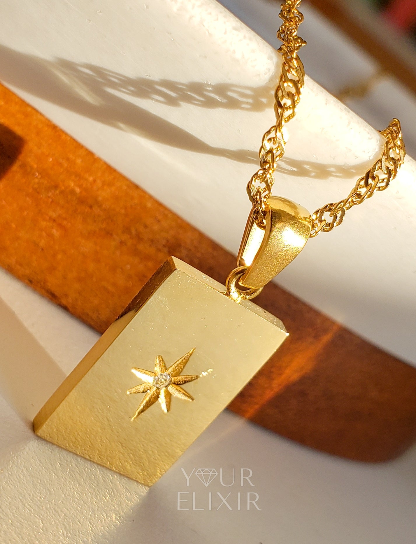 Zircon Star Necklace