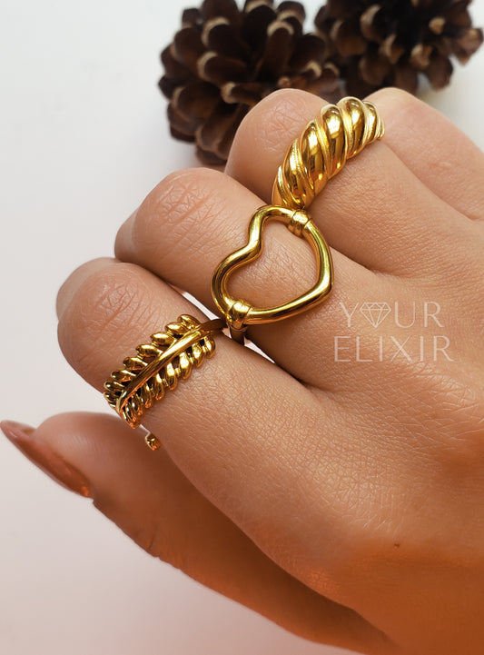 Minimalist Heart Ring