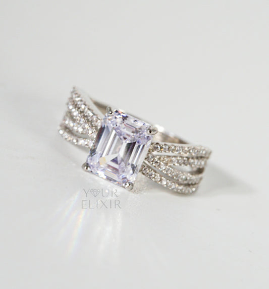 Anillo encantado de plata de ley