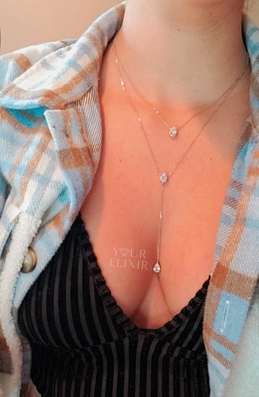 Collar Dubái de plata de ley