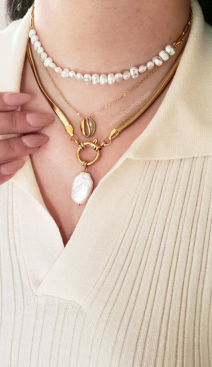 Collar de conchas