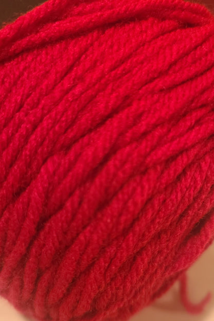 Llavero de crochet con tulipán
