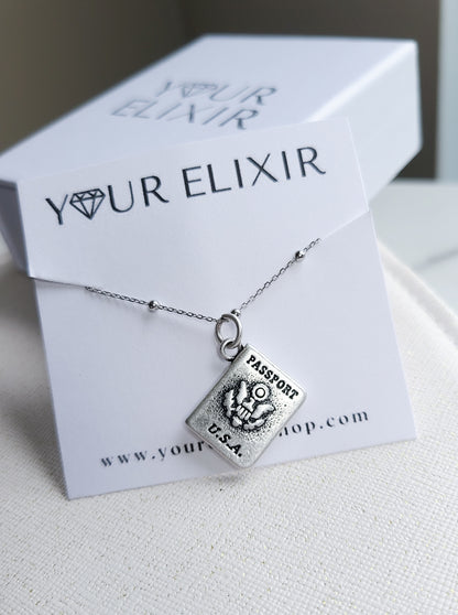 Sterling Silver Adventure Amulet Necklace