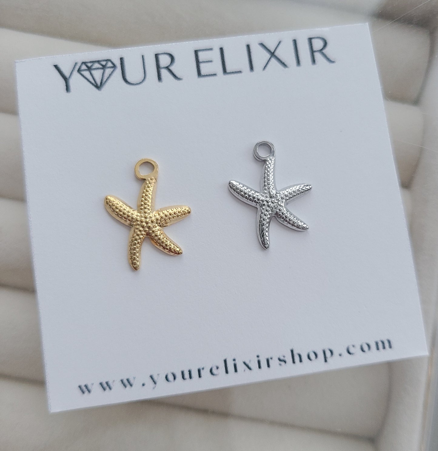 Dije de estrella de mar