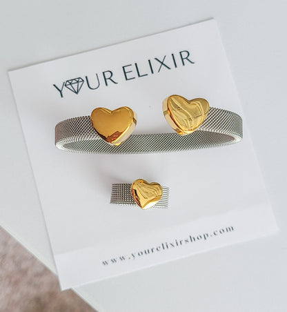 Golden Heart Ring