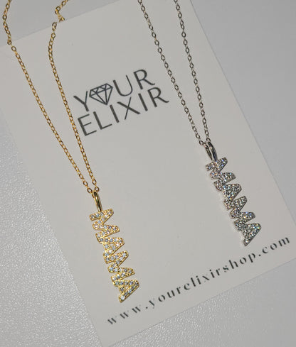 Sterling Silver Mommy necklace