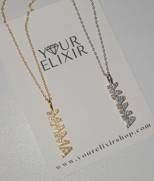Sterling Silver Mommy necklace