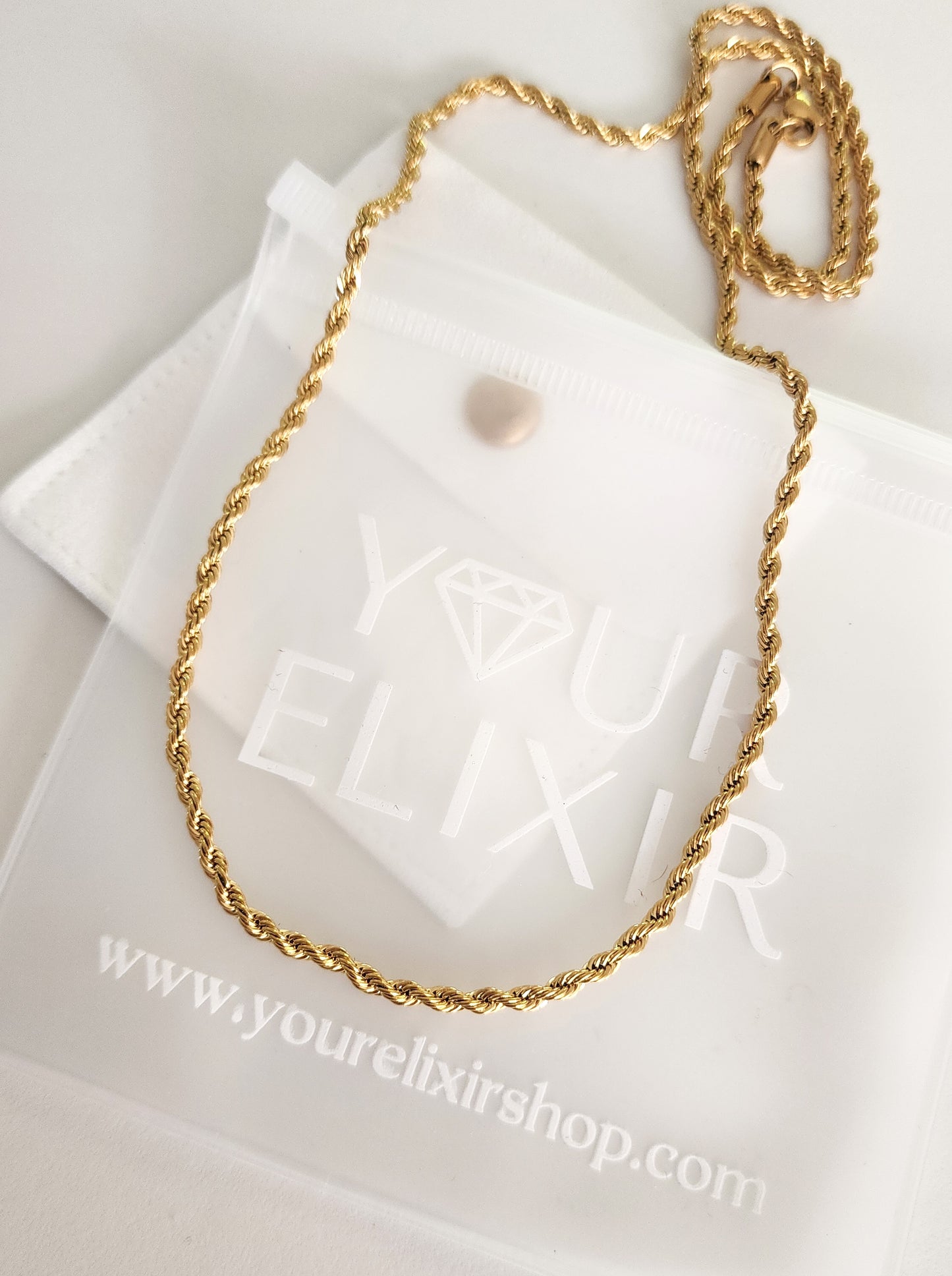 Collar de cadena de ancla unisex