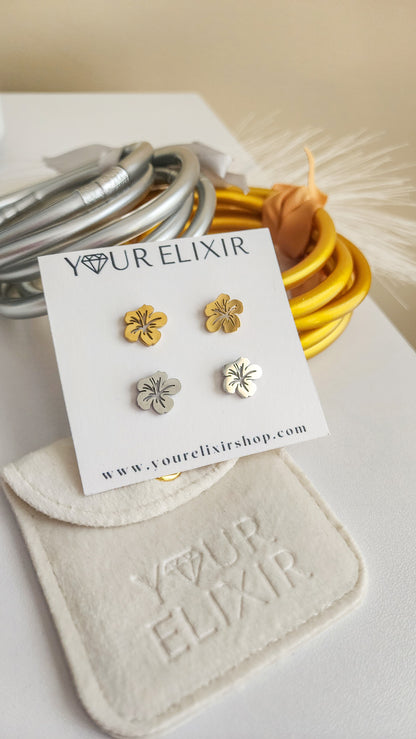 Amapola 🌺 Flower Stud Earrings