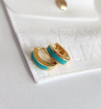 Pendientes huggies de Londres