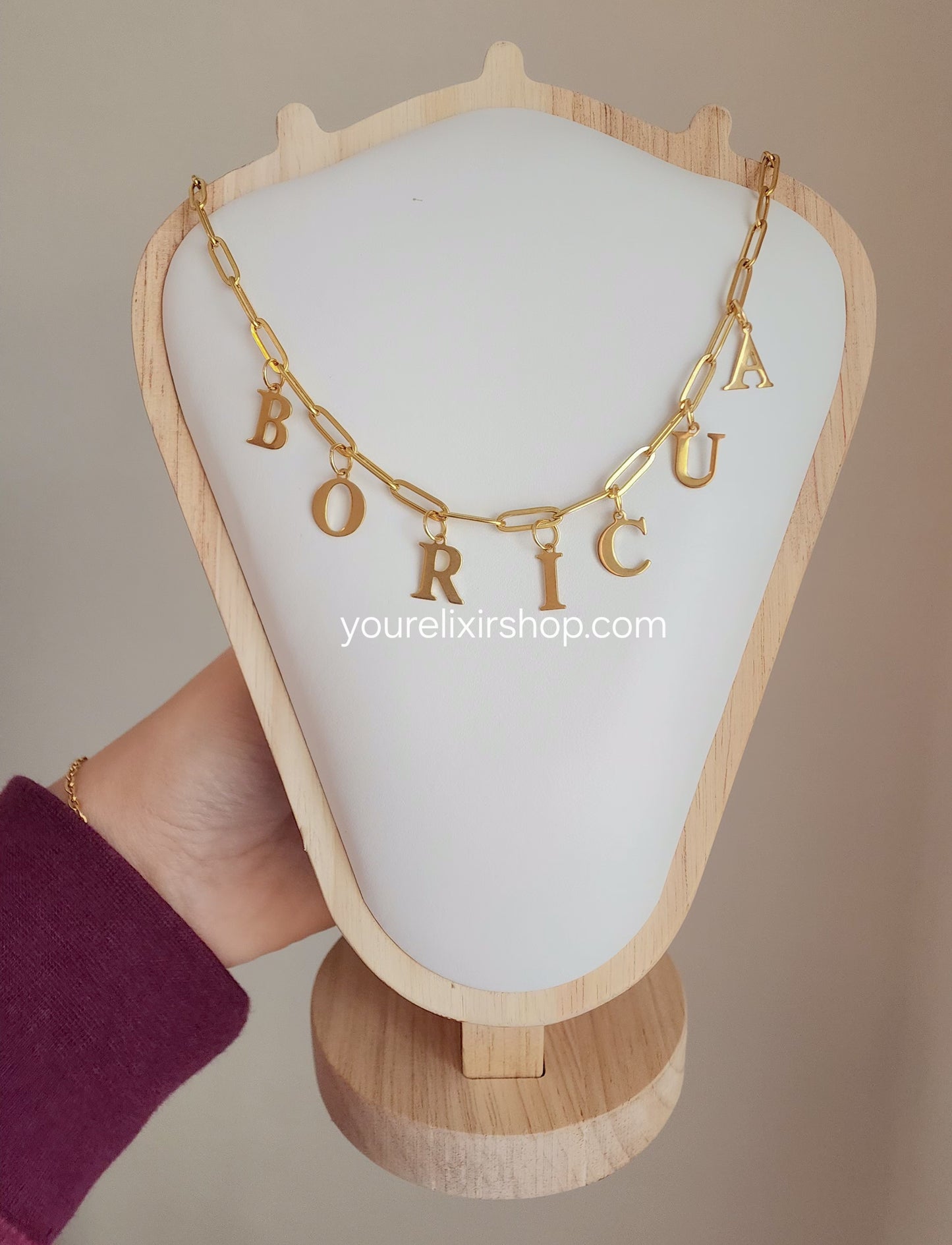 Boricua 🇵🇷 Gold necklace