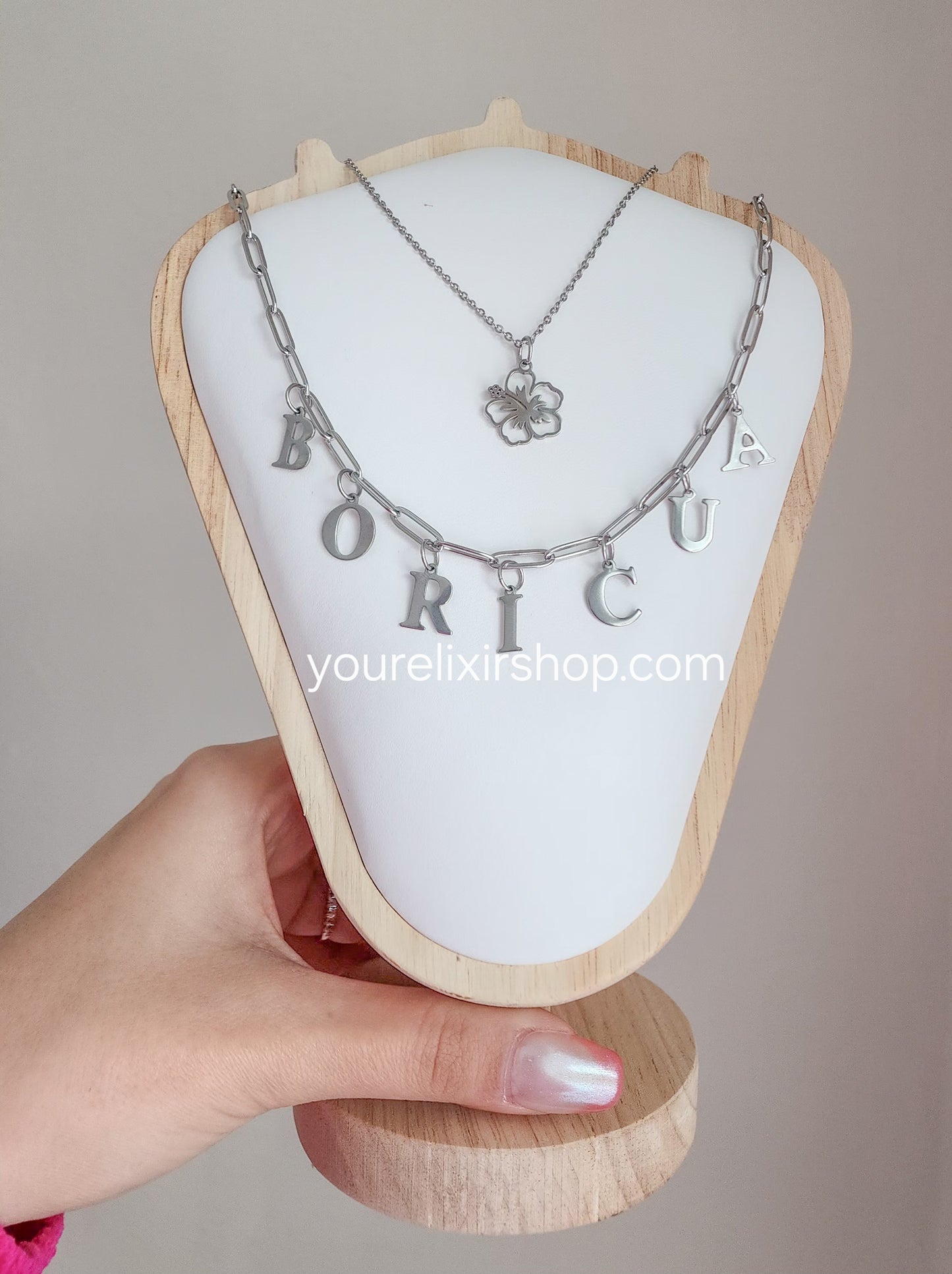 Boricua 🇵🇷 Silver necklace