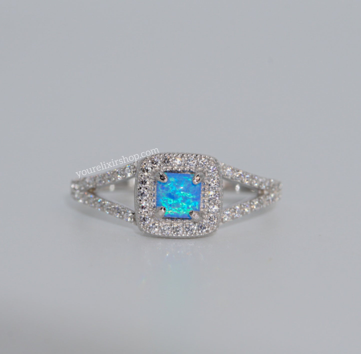 Anillo Aqua Dreams en plata de ley