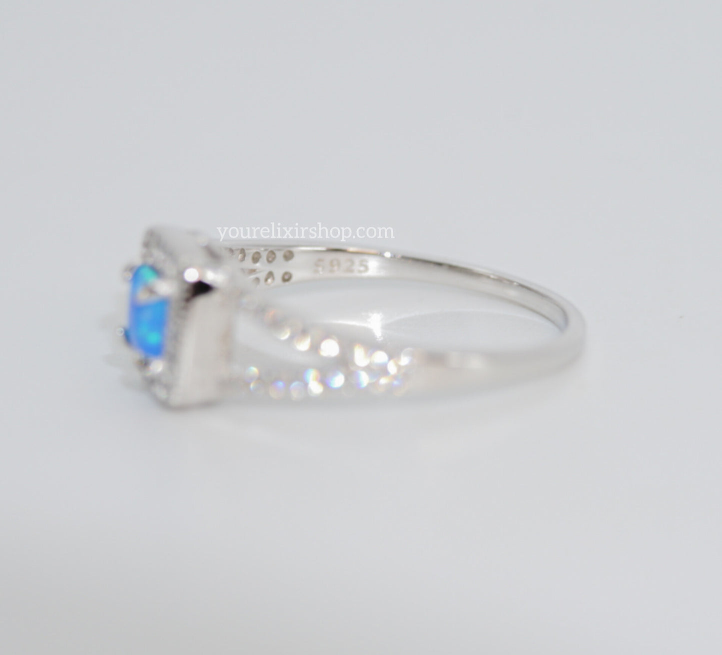 Anillo Aqua Dreams en plata de ley