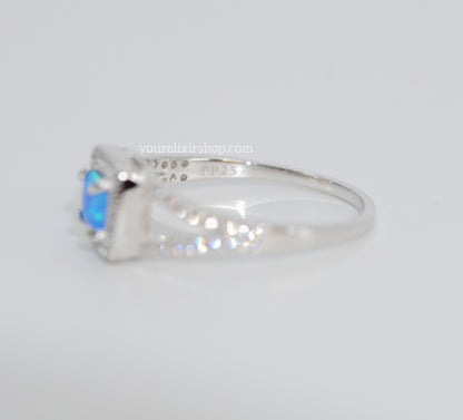 Anillo Aqua Dreams en plata de ley