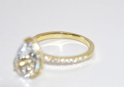 Anillo Afrodita en plata de ley