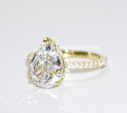 Anillo Afrodita en plata de ley