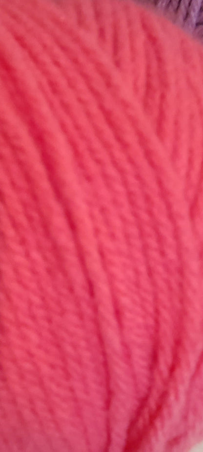 Llavero de crochet con tulipán