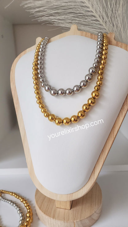 Noelia Beaded Necklace