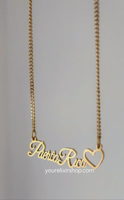 Love PR 🇵🇷 necklace