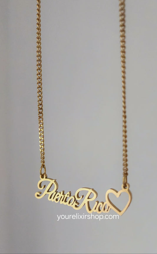 Love PR 🇵🇷 necklace